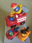 Fire Engine and Tow Trucks