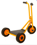 Yellow 3 Wheel Scooter