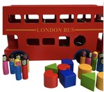 LONDON BUS people and block set