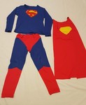 SUPERMAN DRESS-UP OUTFIT (size 6-8)