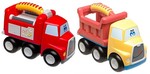 HAND HAULERS FIRE ENGINE & DUMP TRUCK