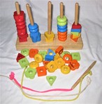 SHAPE 'N' COLOUR ABACUS
