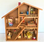 DOLL HOUSE - Large Wooden