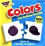 COLOURS FUN-TO KNOW PUZZLES