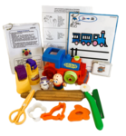 PLAYDOUGH SET - TRAIN EXTRUDER
