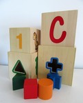 CUBE STACK AND SHAPE SORTER