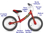 BALANCE BIKE - 14"