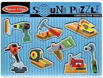 CONSTRUCTION TOOLS ELECTRONIC SOUNDS INSET PUZZLE
