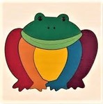 RAINBOW FROG PUZZLE