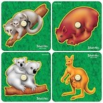 NATIVE BABY ANIMALS INSET PUZZLE SET