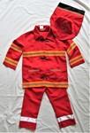FIREMAN DRESS-UP OUTFIT (Size 3-6)