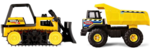 DUMP TRUCK & BULLDOZER