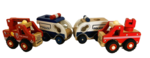 EMERGENCY VEHICLE SET - Wooden