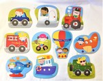 VEHICLE SHAPED PUZZLES