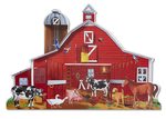 FARM FRIENDS SHAPED FLOOR PUZZLE