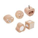 SENSORY RATTLE SET - Wooden
