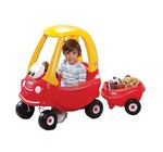 COZY COUPE CAR RIDE IN with TRAILER
