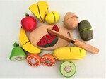 CUTTING FOOD SET - Wooden