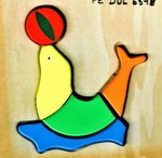 SEAL WOODEN BLOCK PUZZLE