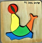 SEAL WOODEN BLOCK PUZZLE