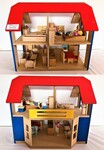 DOLL HOUSE - Small Wooden