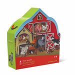 BARNYARD SHAPED FLOOR PUZZLE