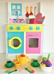 PLAY KITCHEN - Small Wooden