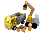 DUMP TRUCK & CRANE - Wooden