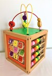 5-IN-1 AUSSIE ANIMALS ACTIVITY CUBE - Wooden