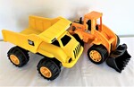 DIGGER & DUMP TRUCK - Large