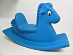 BLUE HORSE ROCKER