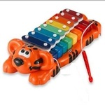 2-in-1 TIGER KEYS & XYLOPHONE