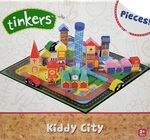 KIDDY CITY PLAYMAT with VEHICLES