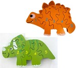 DINOSAUR NUMBER PUZZLES
