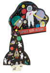 SPACE ROCKET SHAPED PUZZLE