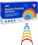 WOODEN STACKING RAINBOW