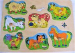 FARM ANIMAL SOUNDS ELECTRONIC INSET PUZZLE