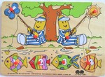 BANANAS IN PYJAMAS FISHING INSET PUZZLE