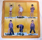 BOY DRESSING PUZZLE TRAY