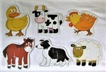 FARM ANIMALS PUZZLES