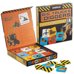 BIG TRUCKS AND DIGGERS MATCHING GAME