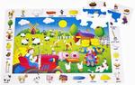 LOOK AND FIND FARM FLOOR PUZZLE