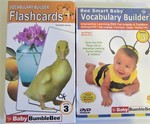 BEE SMART BABY VOCABULARY BUILDER VOL 3 DVD + FLASH CARDS