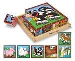FARM ANIMAL CUBE PUZZLE
