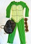TURTLE DRESS-UP OUTFIT - Size 6