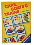 CARS BOATS & TRAINS DOMINOES