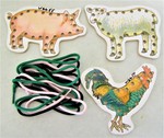 ANIMAL LACING BOARDS