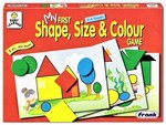 MY FIRST SHAPE SIZE AND COLOUR GAME
