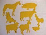 TEMPLATES - FARMYARD ANIMALS