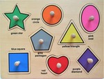 SHAPE AND COLOUR INSET PUZZLE